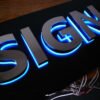 "Enhance brand visibility with stunning 3D sign boards."